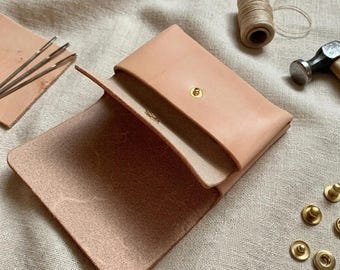 No-Sew Roll-Top Leder Kartenhalter Stanzform, Minimalistische Rollrand Karte Brieftasche Form, No-Glue Slip Kartenetui, Leder Handwerk Werkzeug