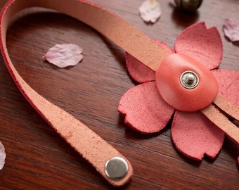 Sakura Blumen Taschenanhänger Messer Mould, Kirschblüte Lederband Stanze, Leathercraft Werkzeug