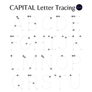 Letter Tracing - Upper & Lower Case