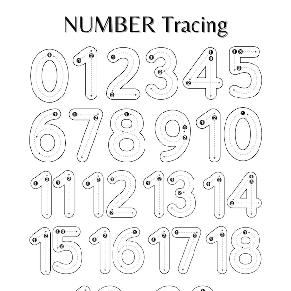 Number Tracing