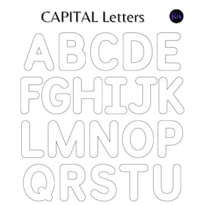 Upper Case Letters