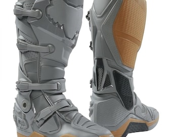 Benutzerdefinierte professionelle Motorrad-Rennstiefel | Moto Racing Track Reitschutz Leder Biker Schuhe