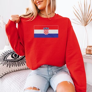 Croatian Tribute Design 2-Sided Player Style, Croatia #4 Jersey Football Soccer 2026 World USA Graphic Tee image 5