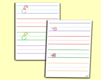 Cursive E Worksheet - Capital Cursive E, Lowercase Cursive E