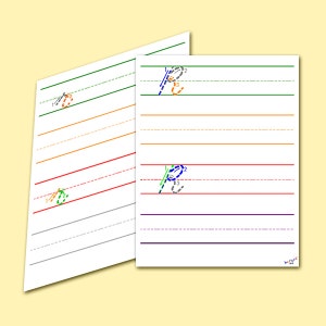 Cursive R worksheet - Capital Cursive R, Lowercase Cursive R