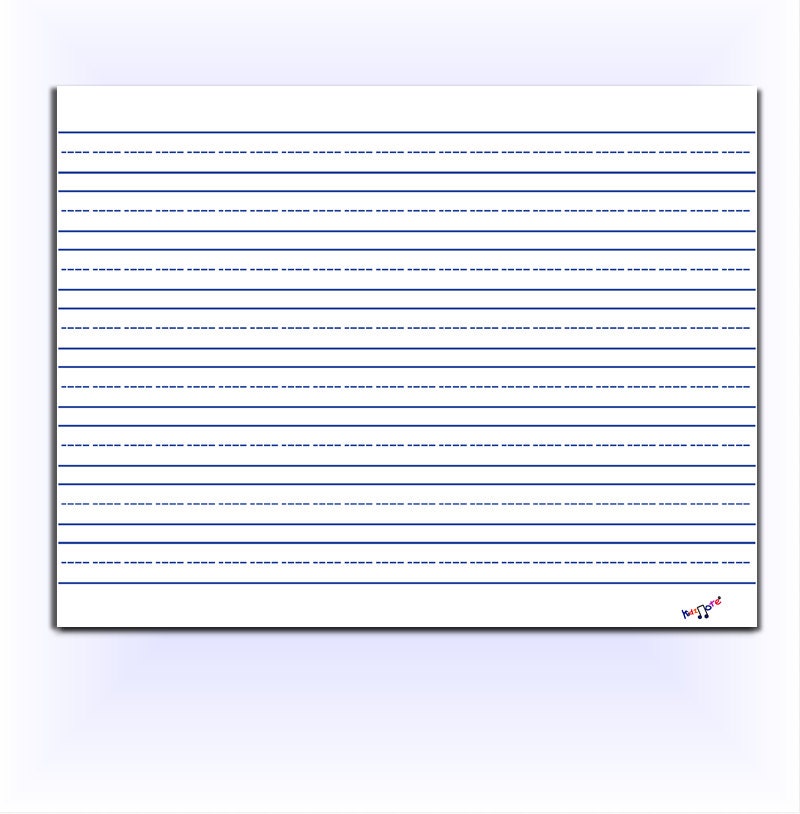 Lined Paper For Kids by Kidznote