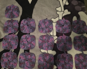 Mantas de ganchillo hechas por encargo