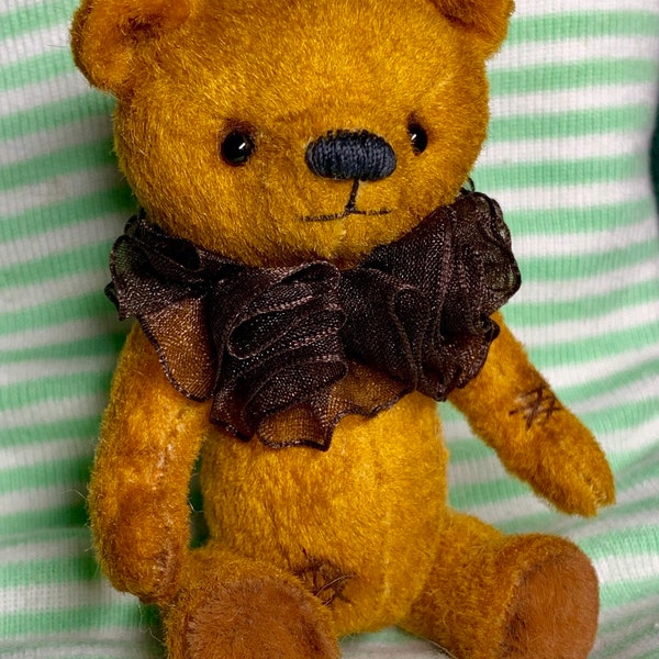 Miniature Teddy Bear - Etsy