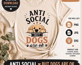 SVG PNG JPG de mamá perruna / Diseño divertido para camisetas de amantes de los perros / Gráfico de cachorro adorable / Archivo de corte para Cricut / Descarga digital, Gráficos para amantes de las mascotas, Imprimible