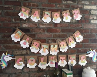 CUSTOM Birthday Banner