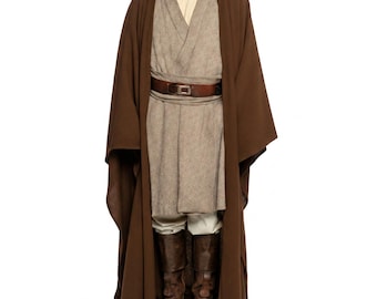 Inspiré par le costume de personnage Jedi | Tenue de cosplay Star Wars