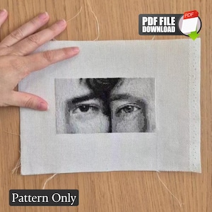 Heated Rivalry Cross Stitch Pattern PDF | Shane & Ilya | HudCon | Instant Download