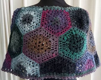 Crochet Pattern - Granny Capelet