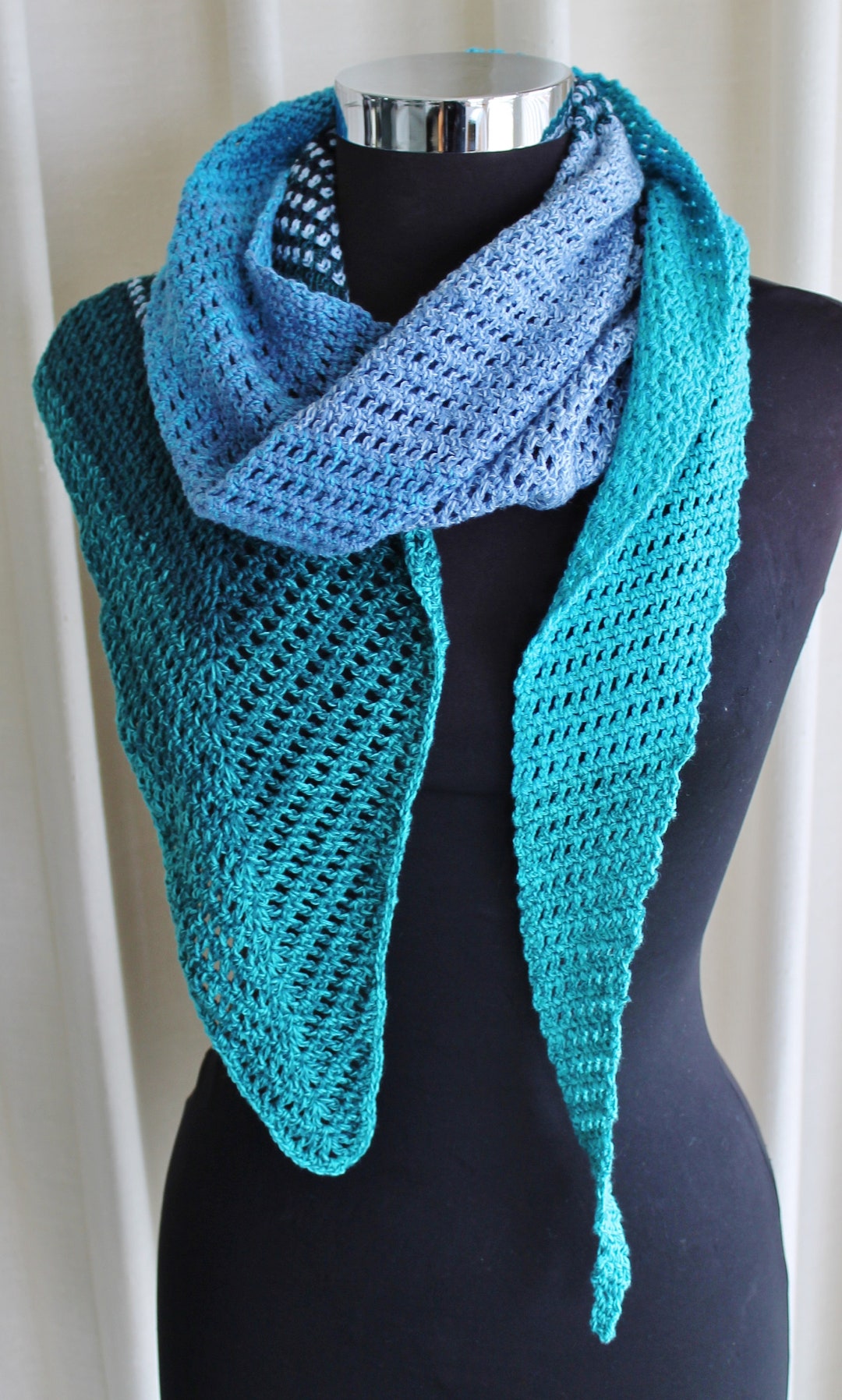 Crochet Pattern Winged Kite Scarf. Etsy