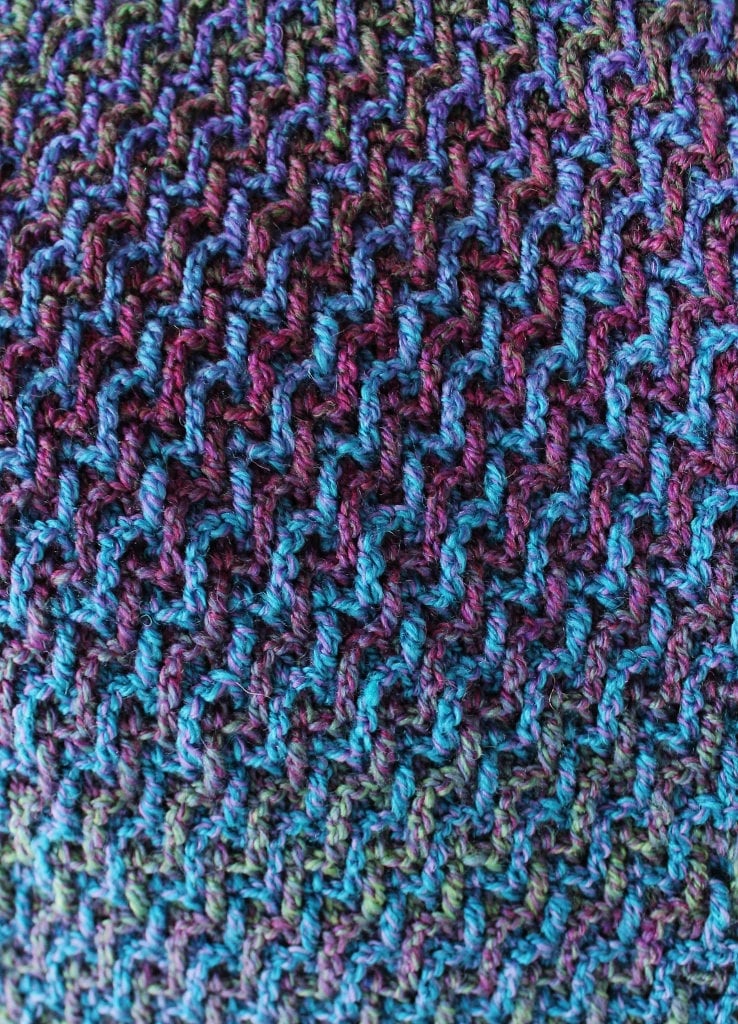 Crochet Pattern Interlocking Cowl Etsy