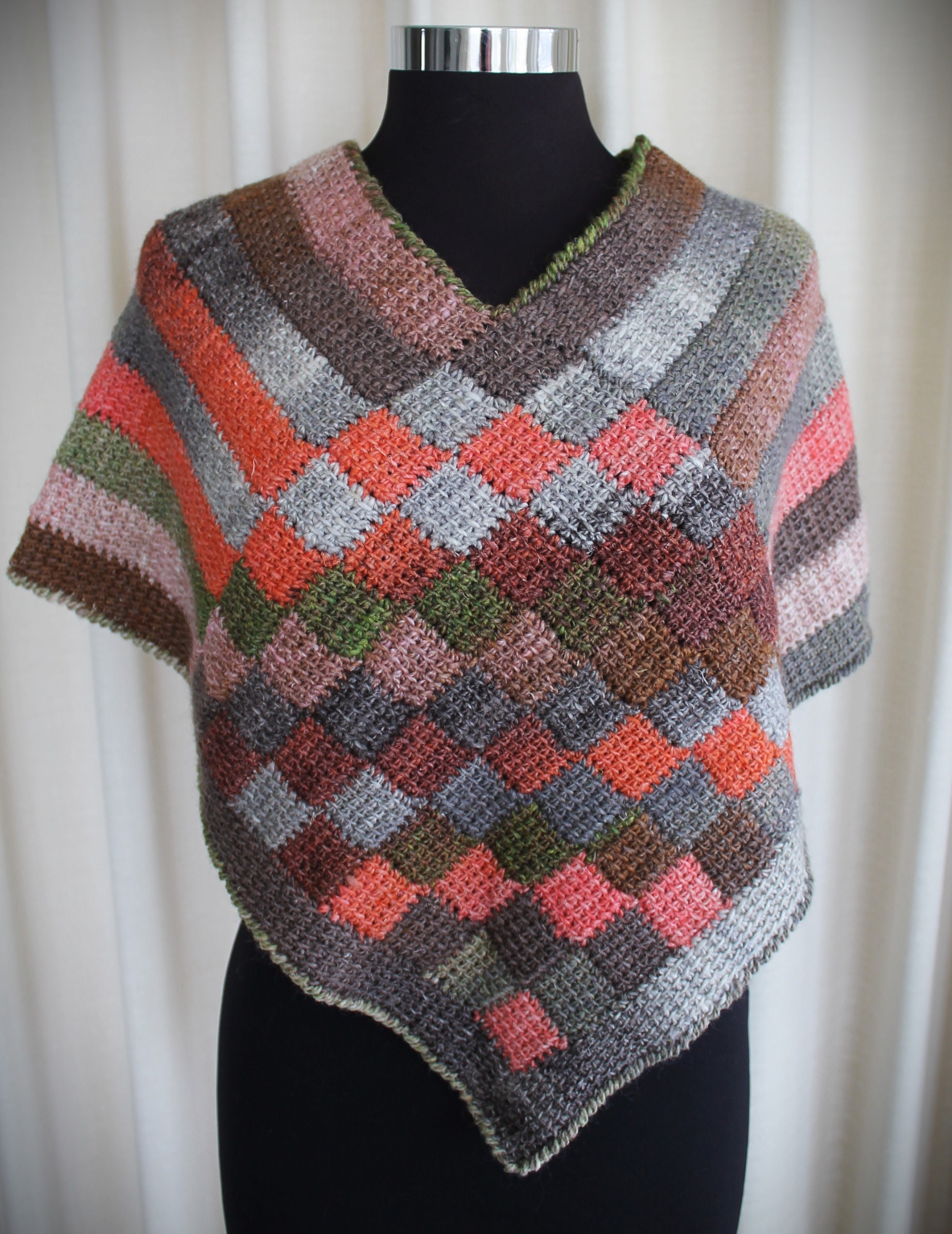 Entrelac crochet México