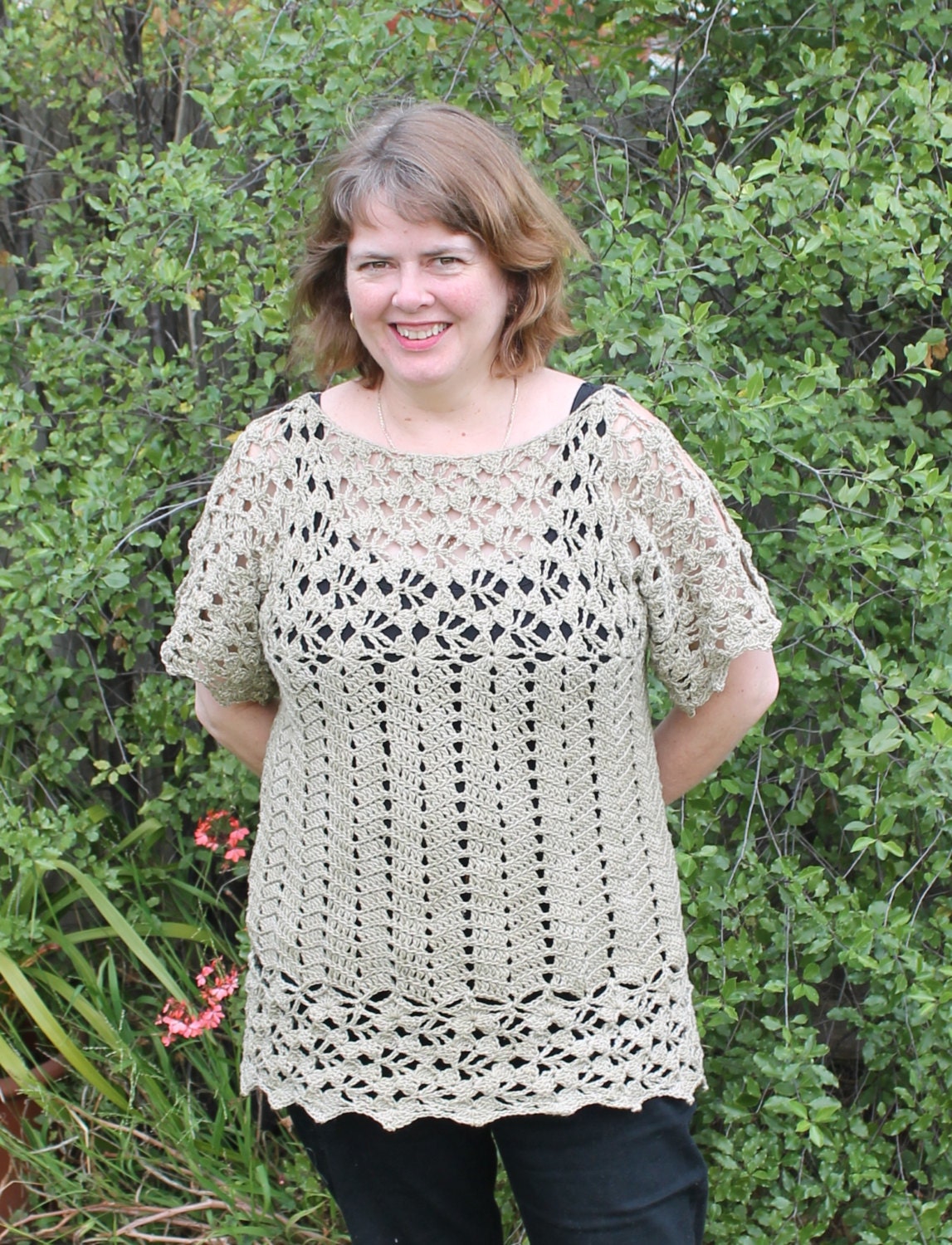 Crochet Pattern - Lacy Summer Top. Lacy Jewel. - Etsy