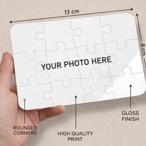 Rompecabezas personalizado de 12 piezas, rompecabezas con foto personalizada