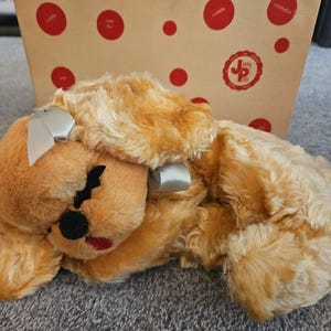 Vintage Master Industries Jerry Elsner Pets Stuffed Cocker Spaniel Dog Toy Box