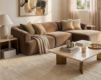 Hand Tufted Ivory Wool Area Rug – Minimal Modern Neutral Carpet for Living Room & Bedroom