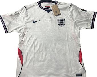 World Cup 2026 England Jersey with all badges