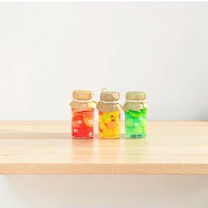 1:12 Fruktburkar, Handgjorda Dockhusminiatyrfruktburkar, Resin Diorama Tillbehör