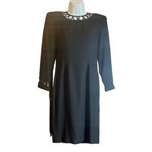 gold dress women's clothing Modest Satin Dress | Gold Champagne | S - 60 | Buttoned High Neckline, Long Sleeves, Pleats, Belt | Clothing