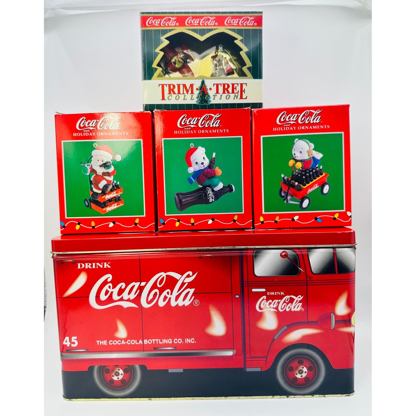 Coca Cola Vintage Truck With Coke Bottles - Etsy