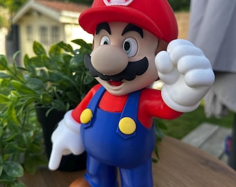3D printed Mario figurine