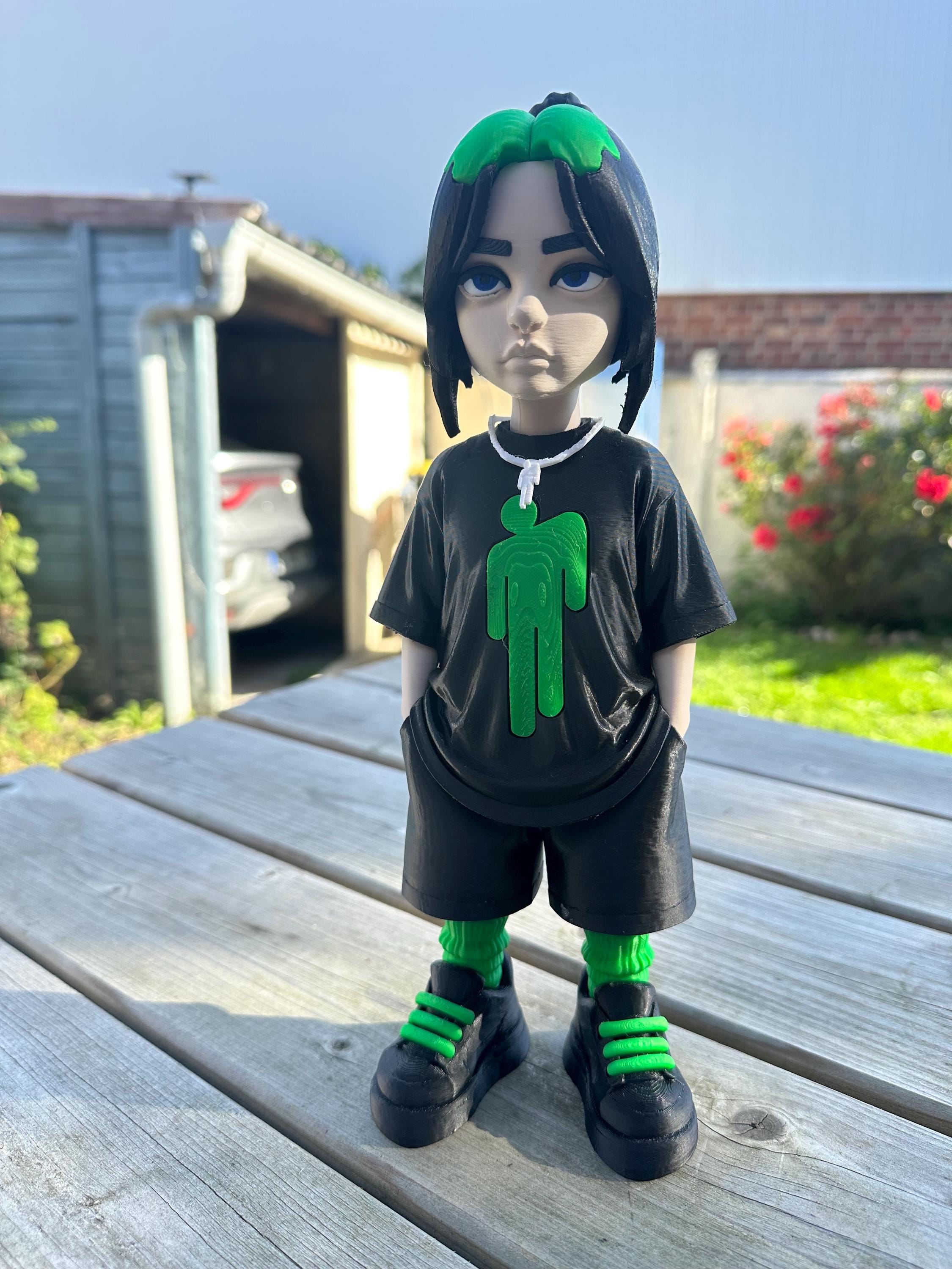 Billie Eilish Figurine - Etsy