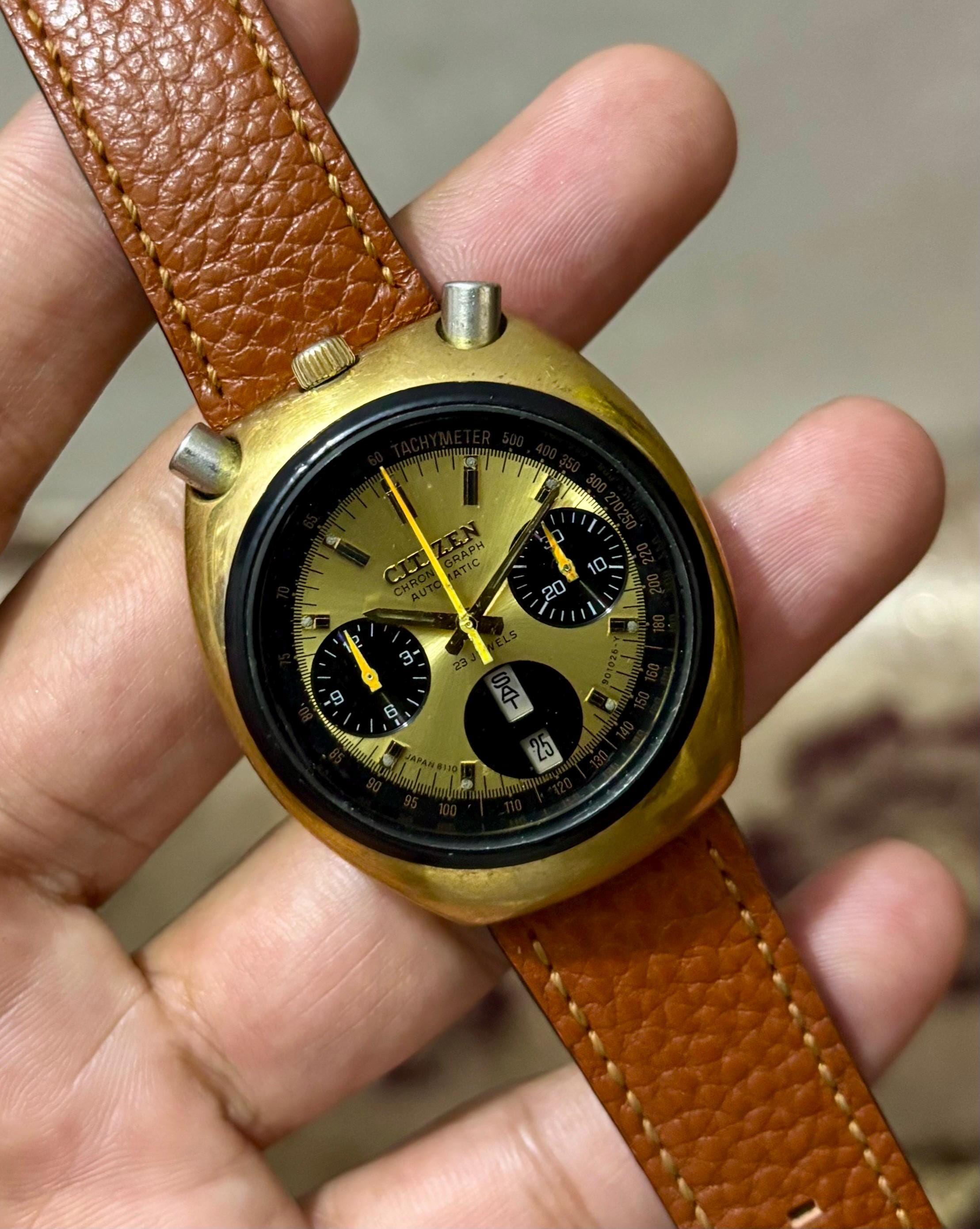 Citizen bullhead chronograph - Etsy 日本