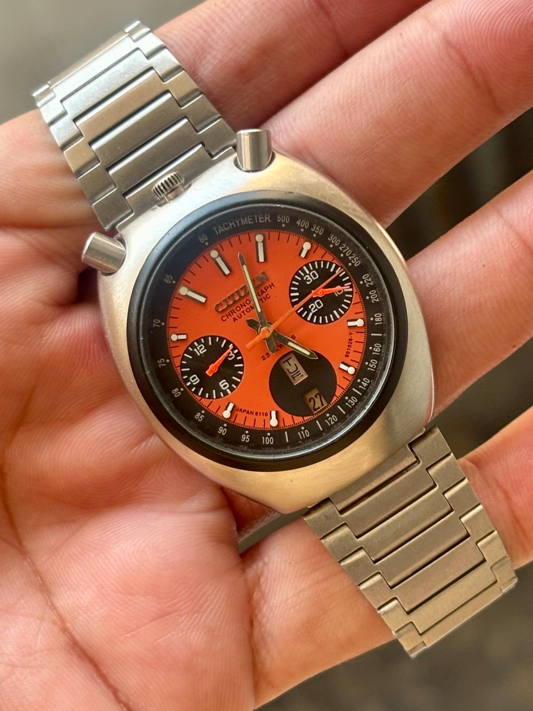 Citizen bullhead chronograph - Etsy 日本