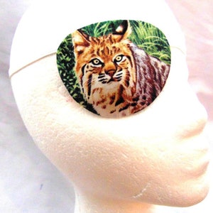 Adult unisex  eye patch with a BOBCAT theme, health & beauty, vision care, cataract aid, eye care, parite eye patch design eye patch