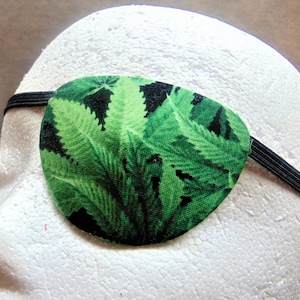 Handgjord ögonlapp för cannabisblad, vuxen unisex bomull synhjälpmedel moderiktig unik ögonlapp unisex ögonlapp moderiktig ögonlapp proSEOhq