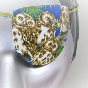 Children&#39;s handmade eye patch with an OWL theme/health & beauty/vision care/cataract aid/ocular aid/blind eye aid