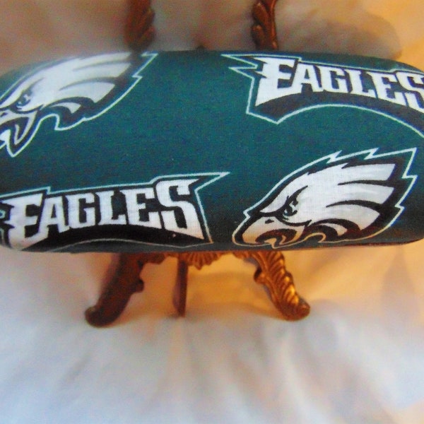 Adult unisex eyeglass case/ PHILADELPHIA EAGLES theme/handmade/ bags & purses/eye care/accessory cases/.