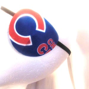 Handgjord Chicago Cubs ögonlapp, synhjälpmedel, ögontillbehör elegant unisex mode proSEOhq