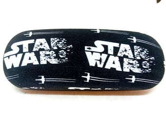Unisex handmade hard eyeglass case, &quot;STAR WARS theme&quot;/vision accessory/health & beauty/bag or case item/ocular case/adult gift