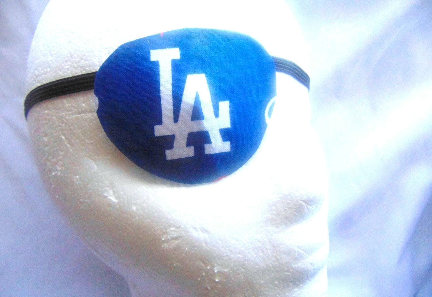 Handmade Los Angeles Dodgers Eye Patch: Unisex Cotton Vision Aid proSEOhq