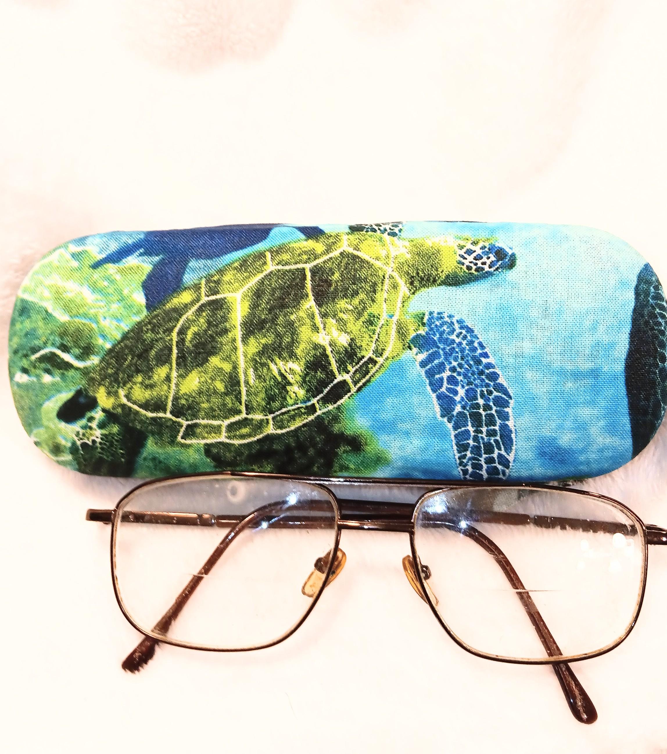 39 Best Eyeglasses Cases: Stylish and Protective Options for Your Eyewear 21 Handmade Hard Eyeglass Case: Sea Turtle Design - Unisex fashion…