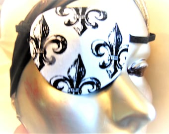 Handmade Cotton Eye Patch: "CHEVALIER" Vision Accessory unisex proSEOhq