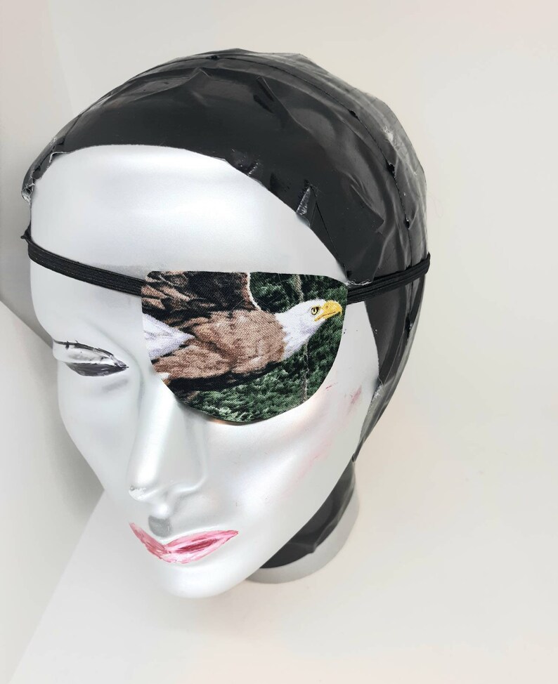 Adult Men's eye patch The Noble Eagle. Two Etsy