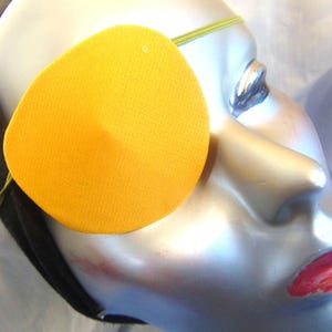 Unisex handmade eye patch &quot;FESTIVAL of COLORS&quot;/ 5 different colors/ eye care/ vision aid/ health & beauty/ cataract aid/ pink eye aid/