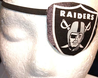 unisex OAKLAND RAIDERS eye patch/ care/health care/health & beauty/pirate/eye treatment/comes in  black.
