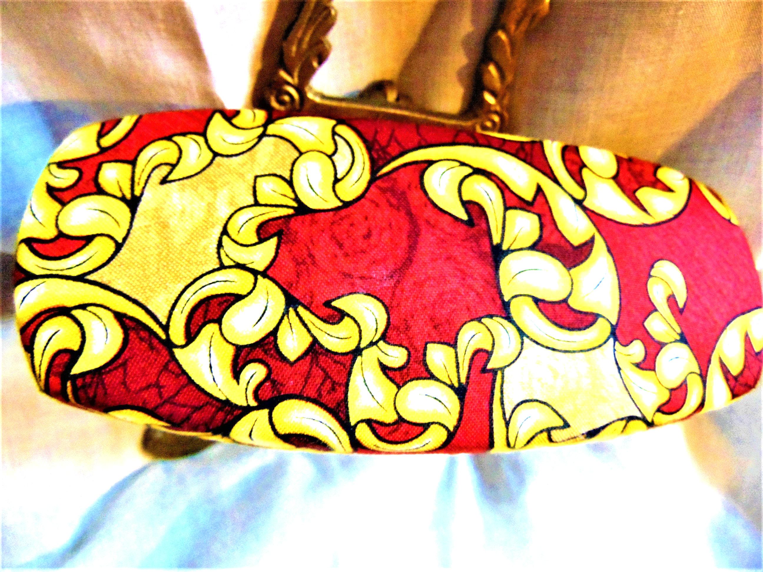 Woman's handmade hard eyeglass case "FLEUR DE LIS"/ vision accessory/ unique design/ health &  beauty/ bag or purse item/ European theme