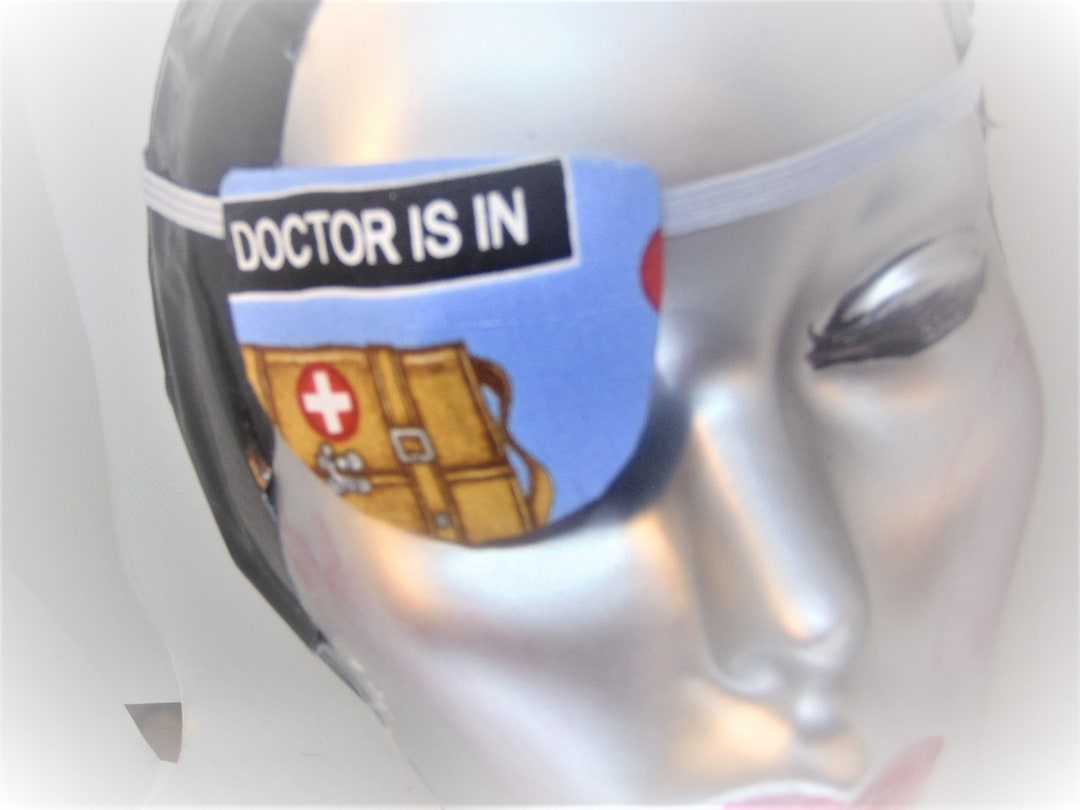 Handmade Cotton Eye Patch/ DOCTOR'S THEME/ Eye Care/ Cataract Aid