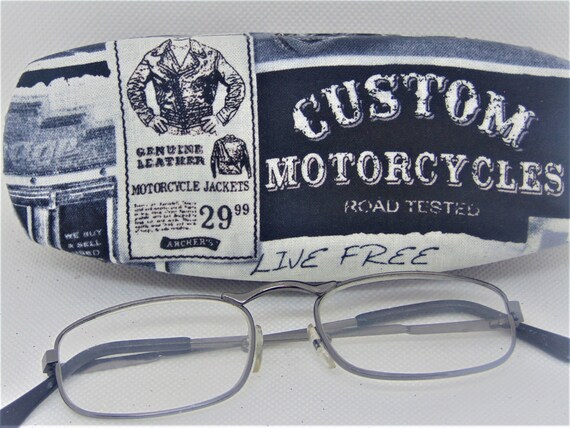 Motorcycle glasses case clearance