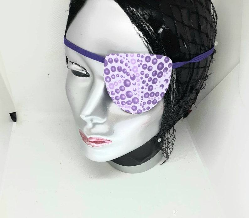 Woman's Handmade Cotton Eye Patch colorful Etsy UK