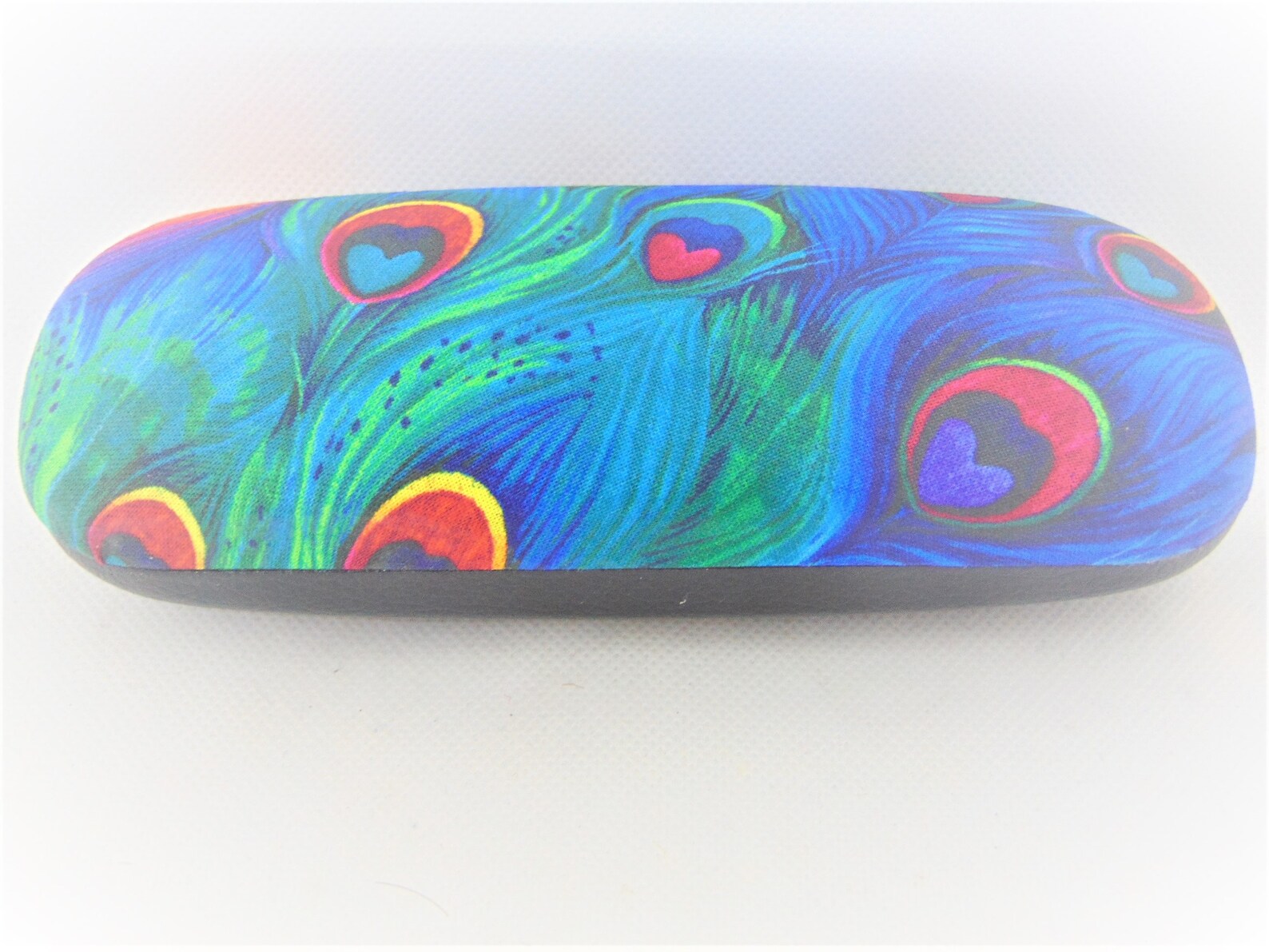 Woman's Handmade Hard Eyeglass Case Peacock Motif 2 Etsy