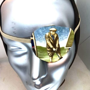 Handmade Golf Eye Patch: Cotton  Men unisex fashion women's design style proSEOhq